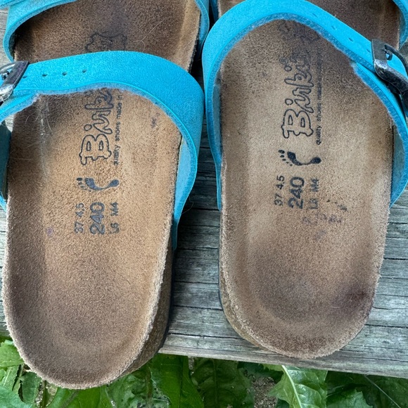 Birkenstock Turquoise Sandals - Picture 4 of 6